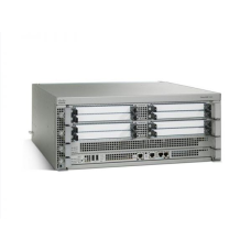 Cisco ASR 1004 Router VPN Firewall Bundle 10 Gbps ASR1000-ESP10 Embedded Services Processor ASR1000-RP1 Route Processor ASR1000-SIP10 Carrier Card SASR1R1-AESK9-21SR FLASR1-IPSEC-RTU (IPsec VPN) FLASR1-FW-RTU (Firewall) ASR1004-10G-SEC/K9